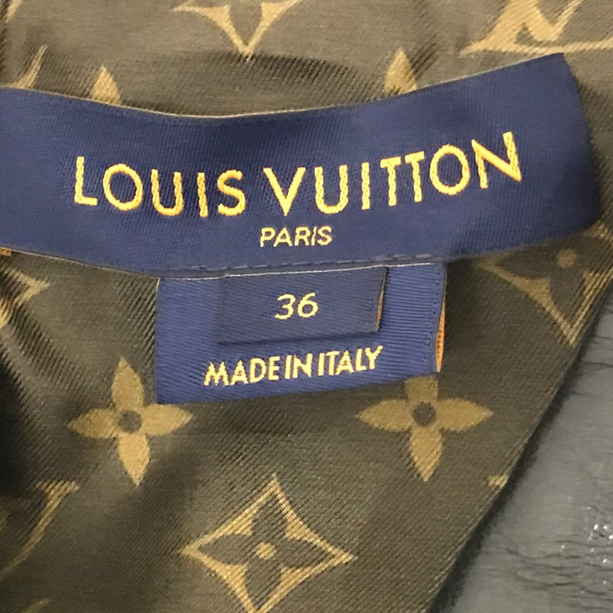 LOUIS VUITTON レザージャケットRW212B USY FLLJ92 古着・中古-7枚目のアイテム画像