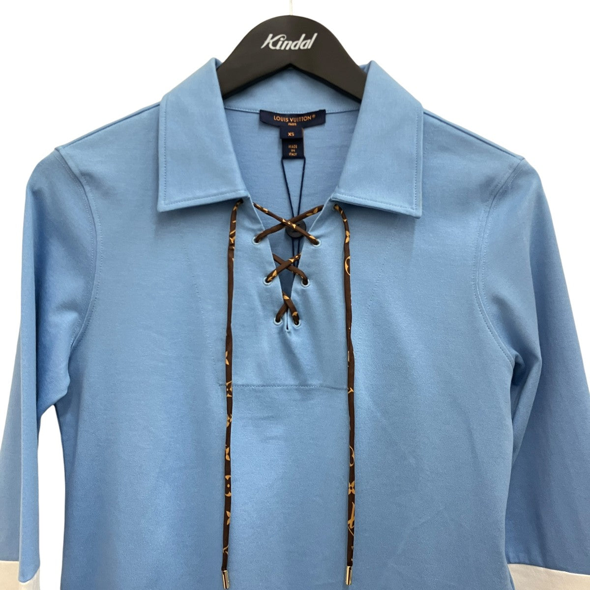 LOUIS VUITTON 25SSモノグラムレースポロシャツFSTB17 古着・中古-3枚目のアイテム画像