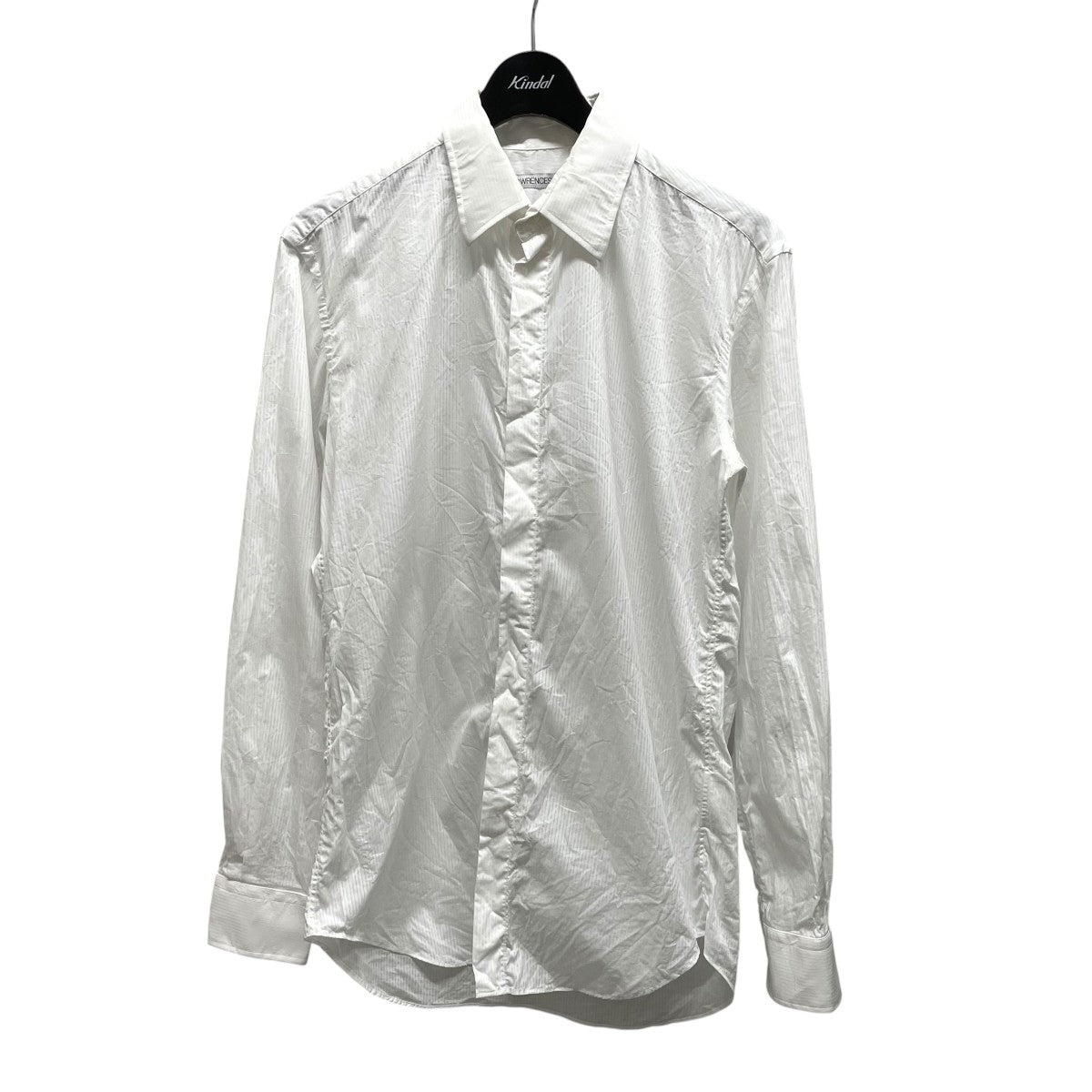 JOHN LAWRENCE SULLIVAN POPLIN REGULAR COLLAR SHIRTストライプシャツ3A003-0125-10 古着・中古-1枚目のアイテム画像