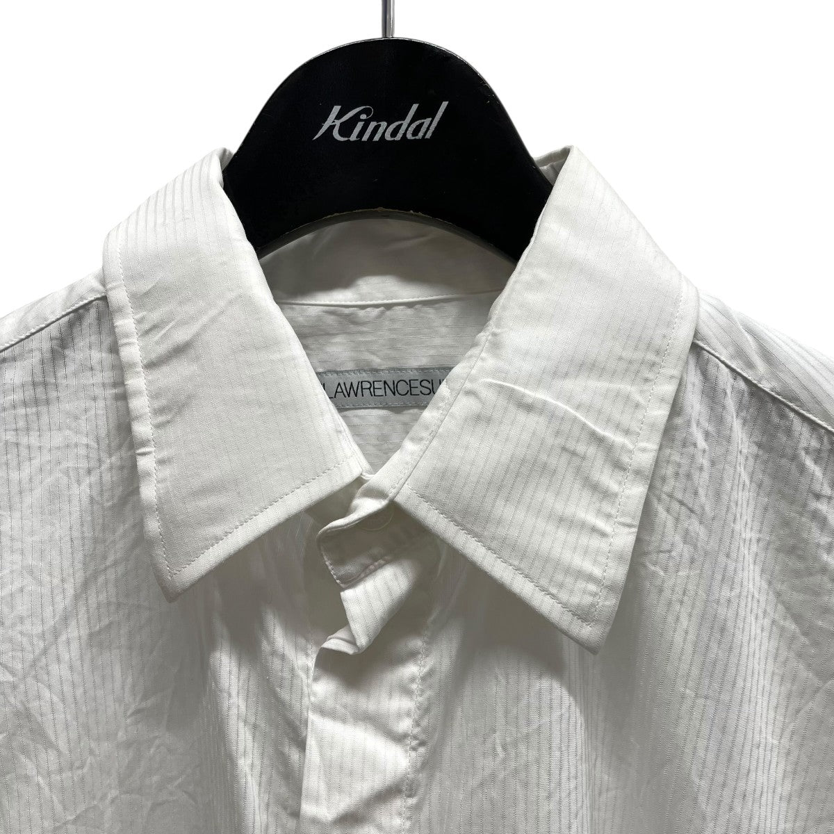 JOHN LAWRENCE SULLIVAN POPLIN REGULAR COLLAR SHIRTストライプシャツ3A003-0125-10 古着・中古-3枚目のアイテム画像