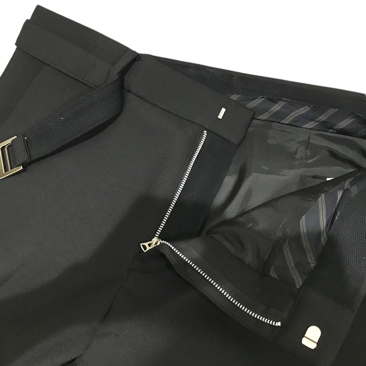 Sacai ボンディングパンツ　サイズ2 sacai】 スーツ ボンディング パンツ Suiting Bonding Pants (sacai
