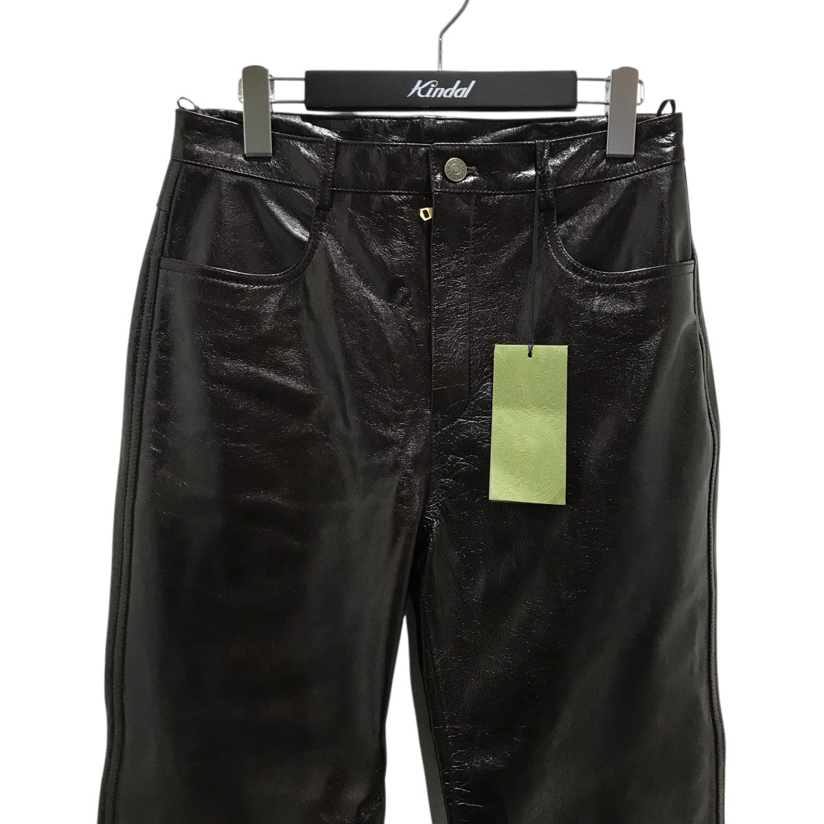 GUCCI レザーパンツ713493 古着・中古-3枚目のアイテム画像