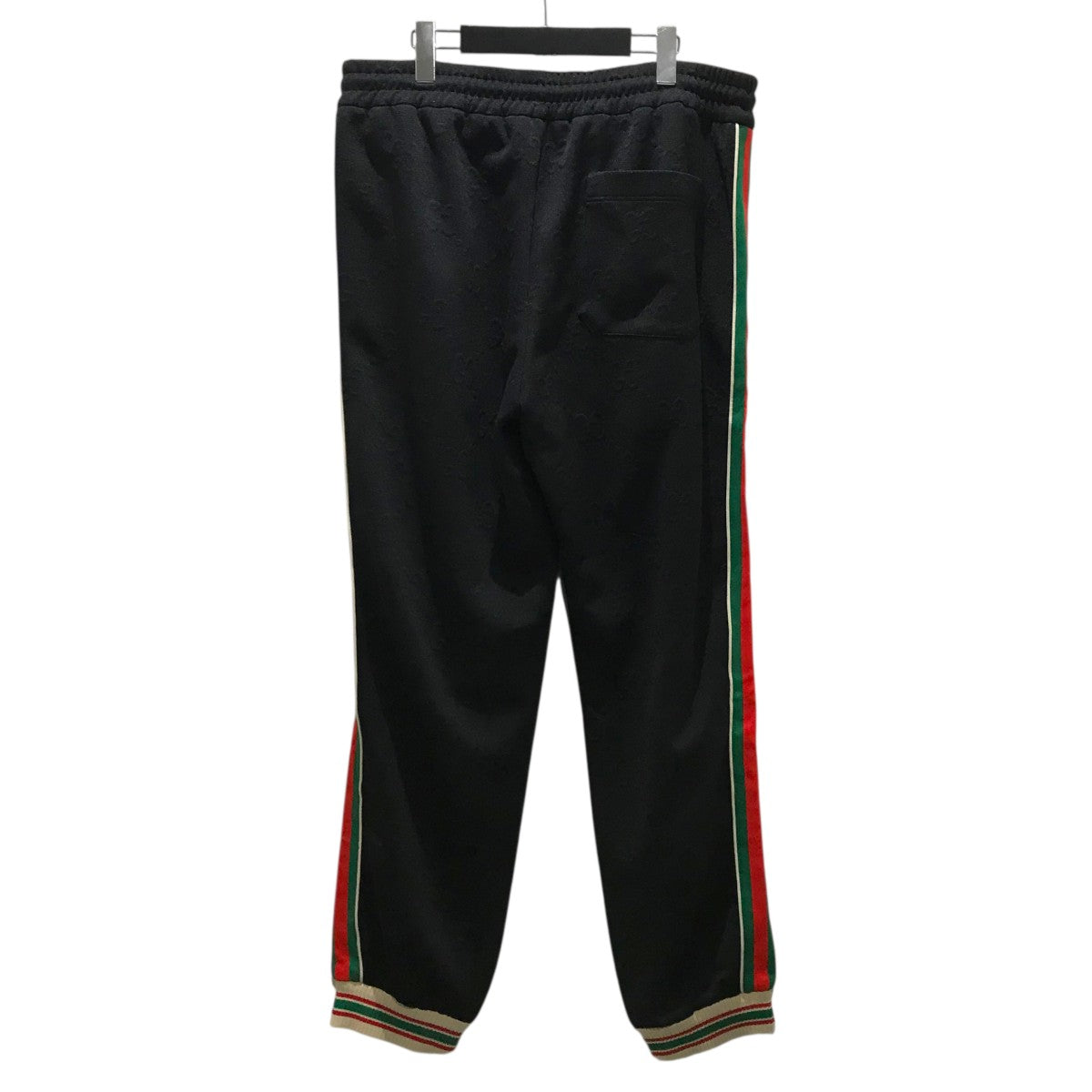 GUCCI(グッチ) GGジャガードスウェットパンツ663569 663569 ブラック