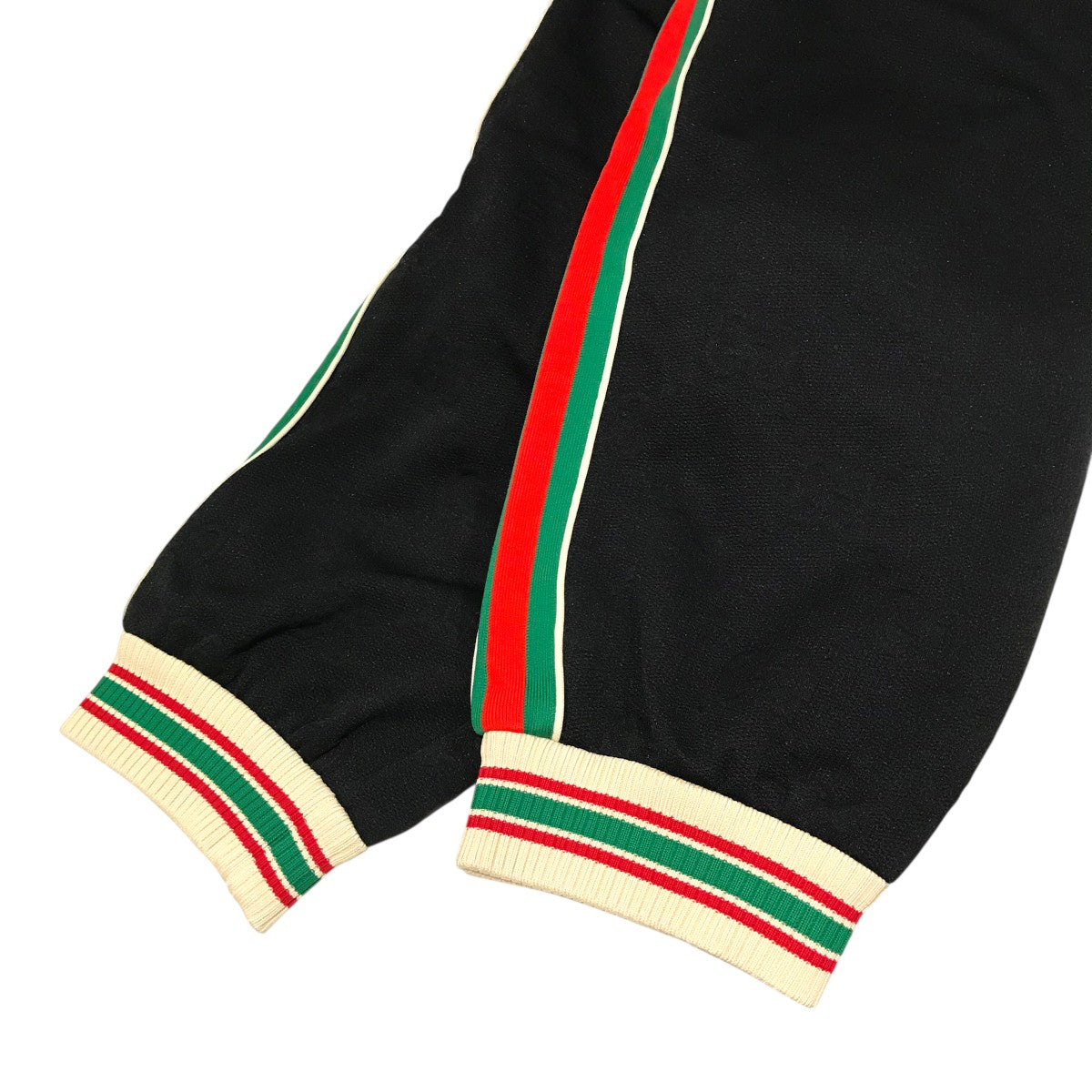GUCCI(グッチ) GGジャガードスウェットパンツ663569 663569 ブラック