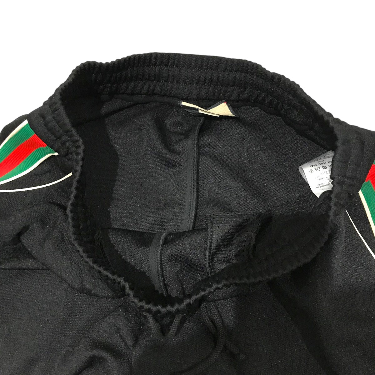 GUCCI(グッチ) GGジャガードスウェットパンツ663569 663569 ブラック