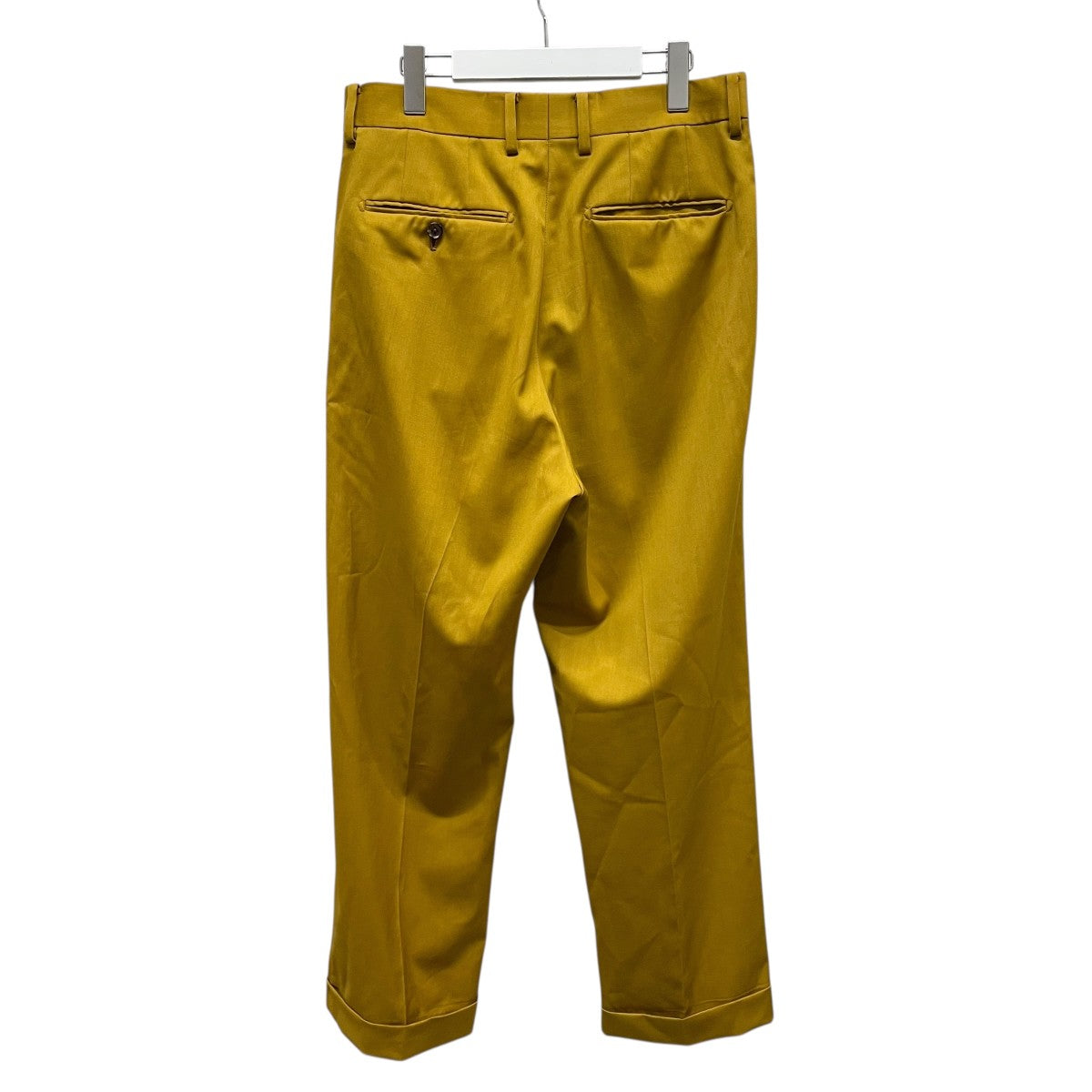 WACKO MARIA(ワコマリア) DORMEUILスラックスパンツ イエロー サイズ S