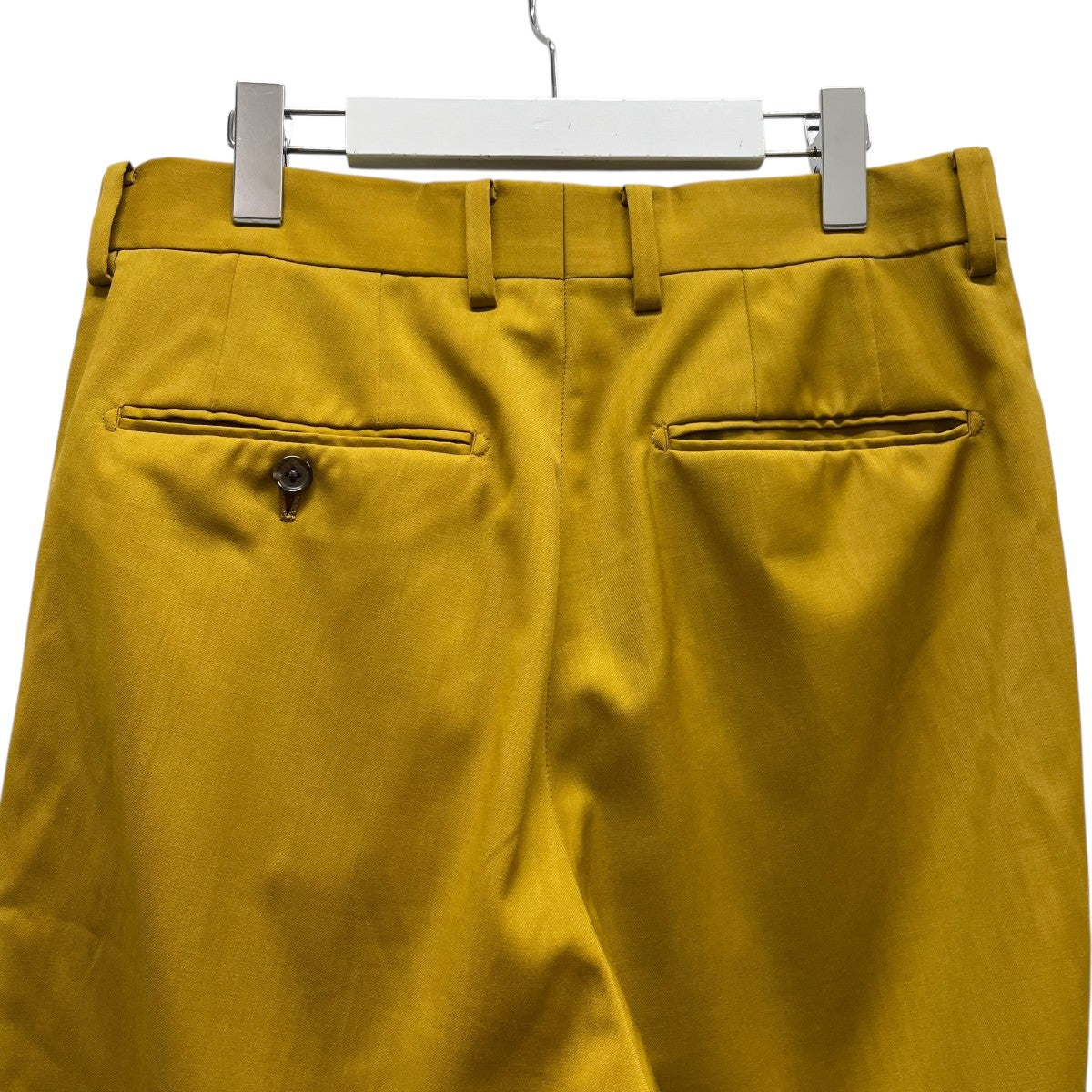 WACKO MARIA×DORMEUIL スラックス Ｓサイズ WACKO MARIA(ワコマリア) DORMEUILスラックスパンツ イエロー サイズ S