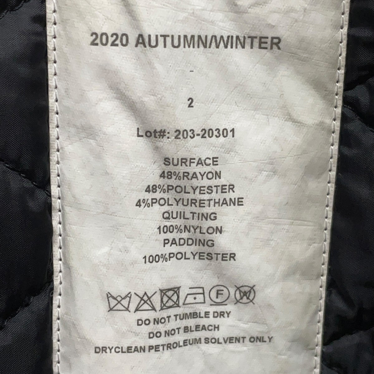 1LDK 中綿ジャケット203-20301 古着・中古-9枚目のアイテム画像