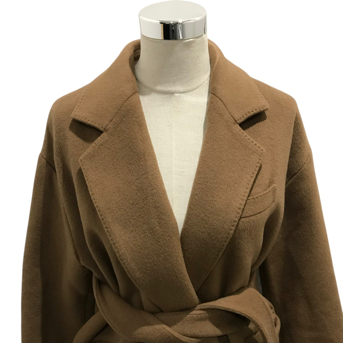 MADISON BLUE(マディソンブルー) キャメルベルテッドコートMB194-2031