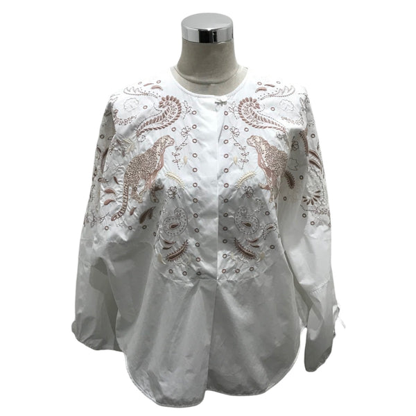 HERMES(エルメス) 25SS【エンブロイダリー ブラウス】刺繍ブラウス