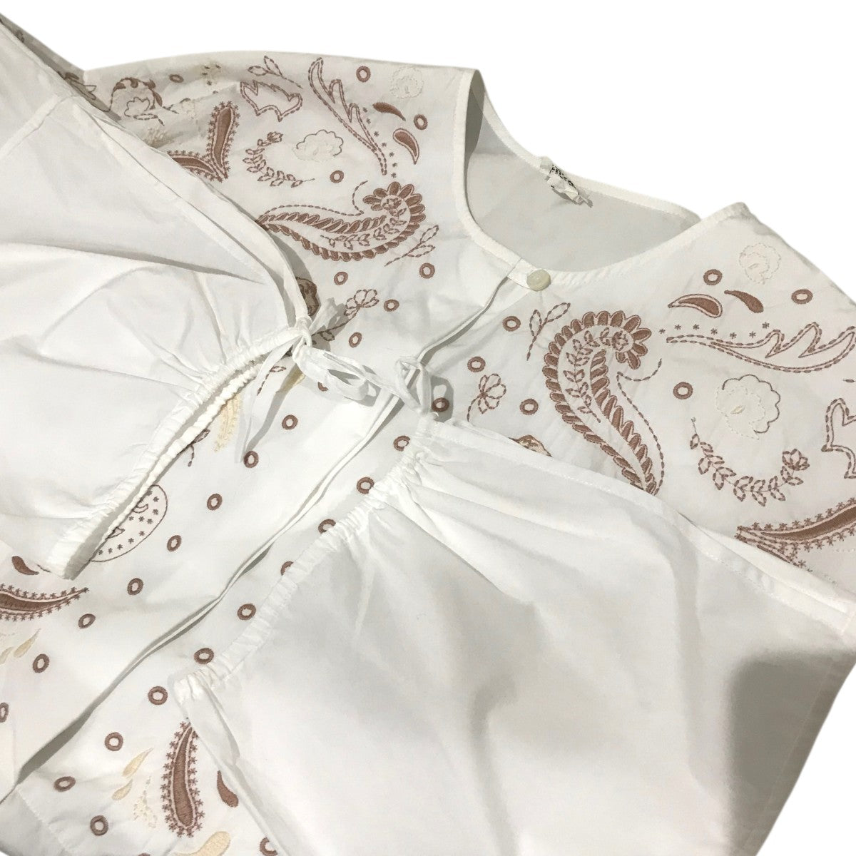 HERMES(エルメス) 25SS【エンブロイダリー ブラウス】刺繍ブラウス