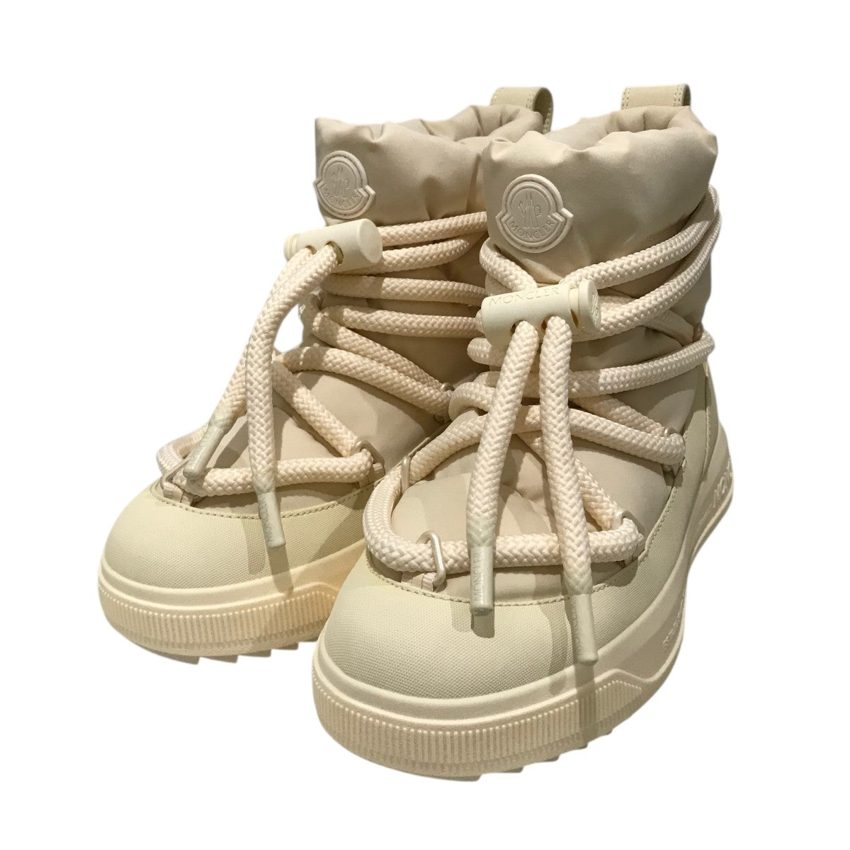 MONCLER(モンクレール) スノーブーツ ベージュ サイズ 39｜【公式
