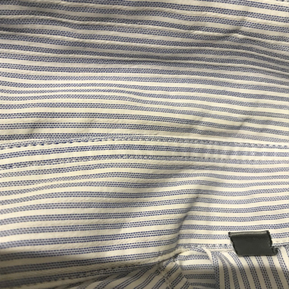 bee刺繍ストライプシャツ163C501B3389