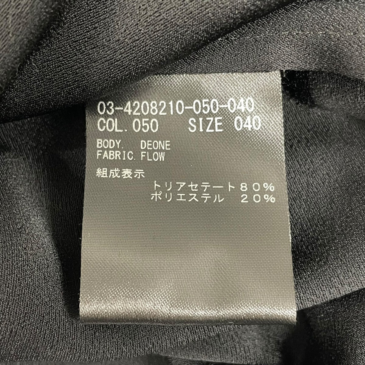 theory luxe 24SSシフォンノースリーブブラウス4208210 古着・中古-5枚目のアイテム画像
