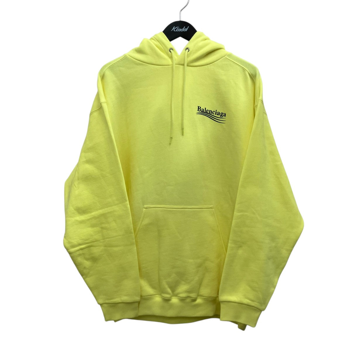 BALENCIAGA キャンペーンロゴプルオーバーパーカー 古着・中古-1枚目のアイテム画像