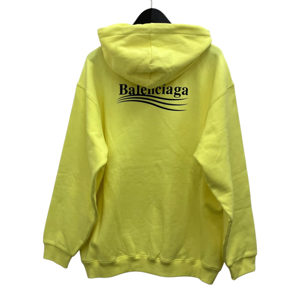 BALENCIAGA キャンペーンロゴプルオーバーパーカー 古着・中古-2枚目のアイテム画像