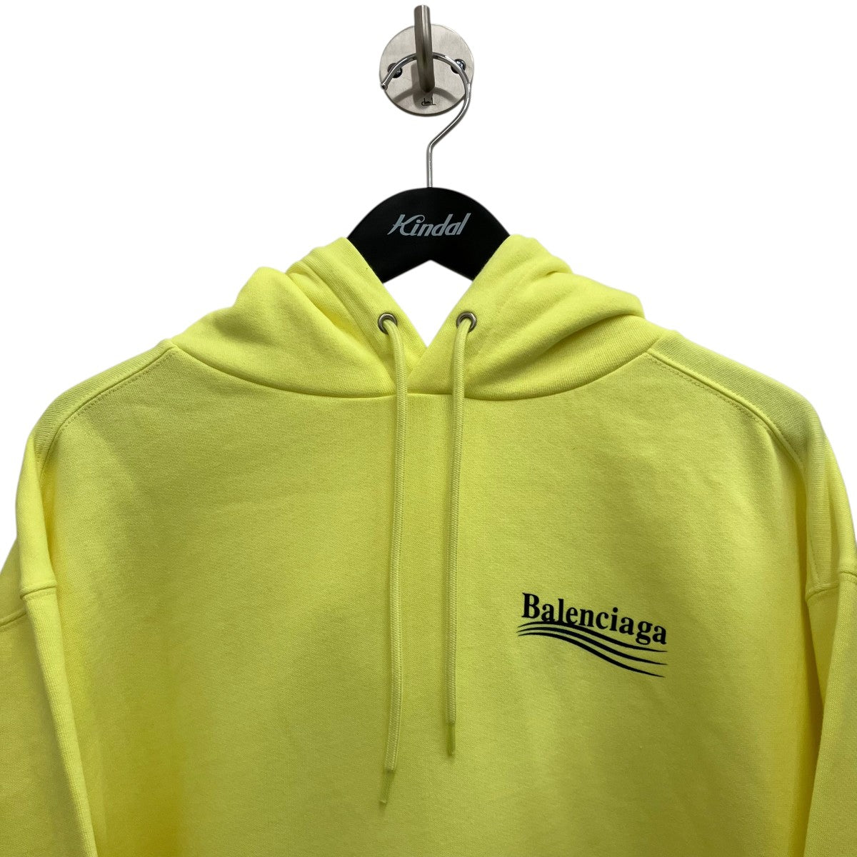 BALENCIAGA キャンペーンロゴプルオーバーパーカー 古着・中古-3枚目のアイテム画像