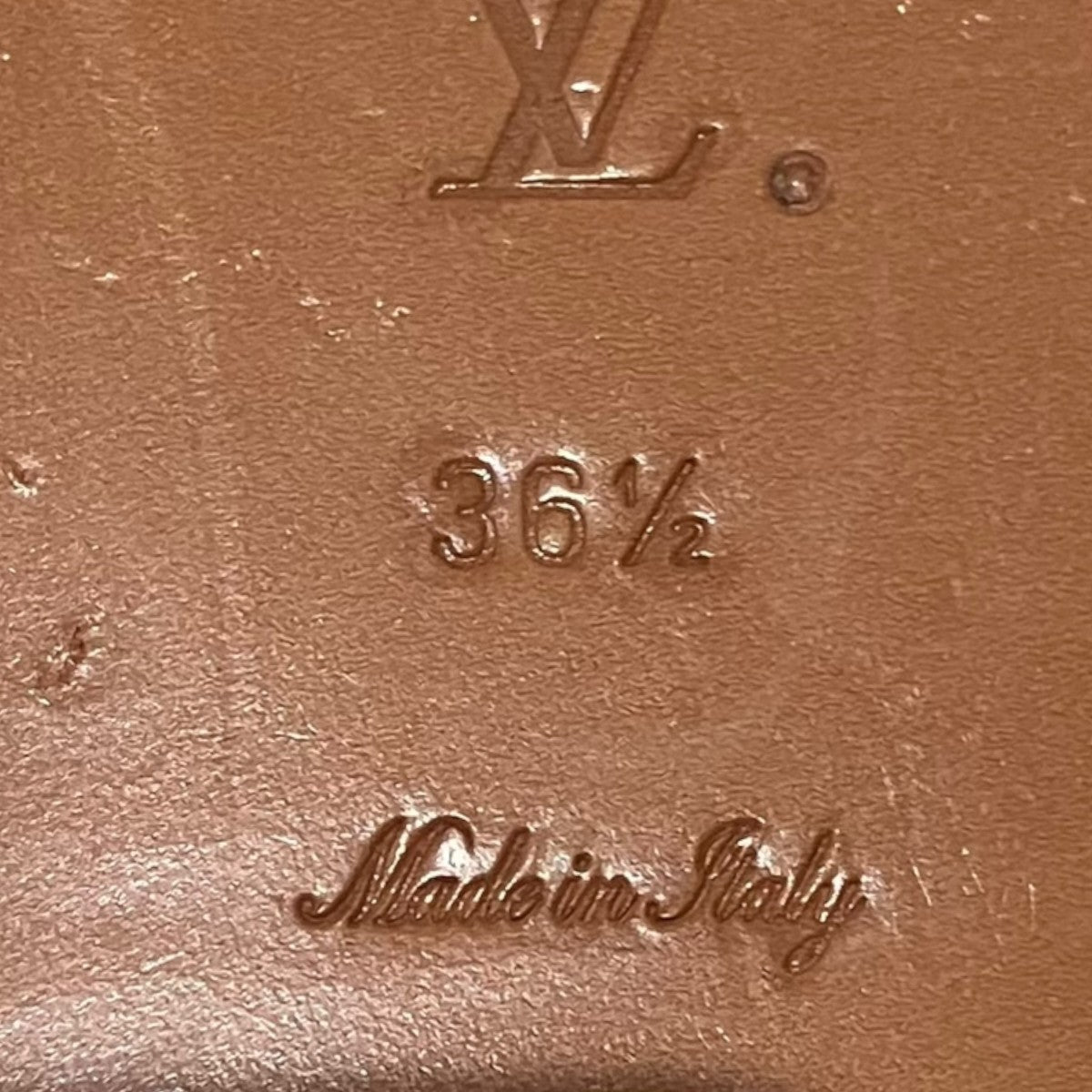 LOUIS VUITTON モノグラムストラップサンダル 古着・中古-10枚目のアイテム画像