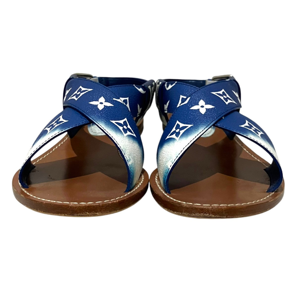 LOUIS VUITTON モノグラムストラップサンダル 古着・中古-2枚目のアイテム画像