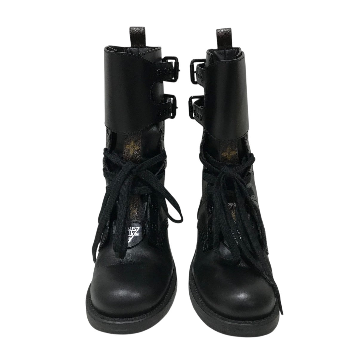 LOUIS VUITTON(ルイヴィトン) レースアップブーツ MA0199 ブラック