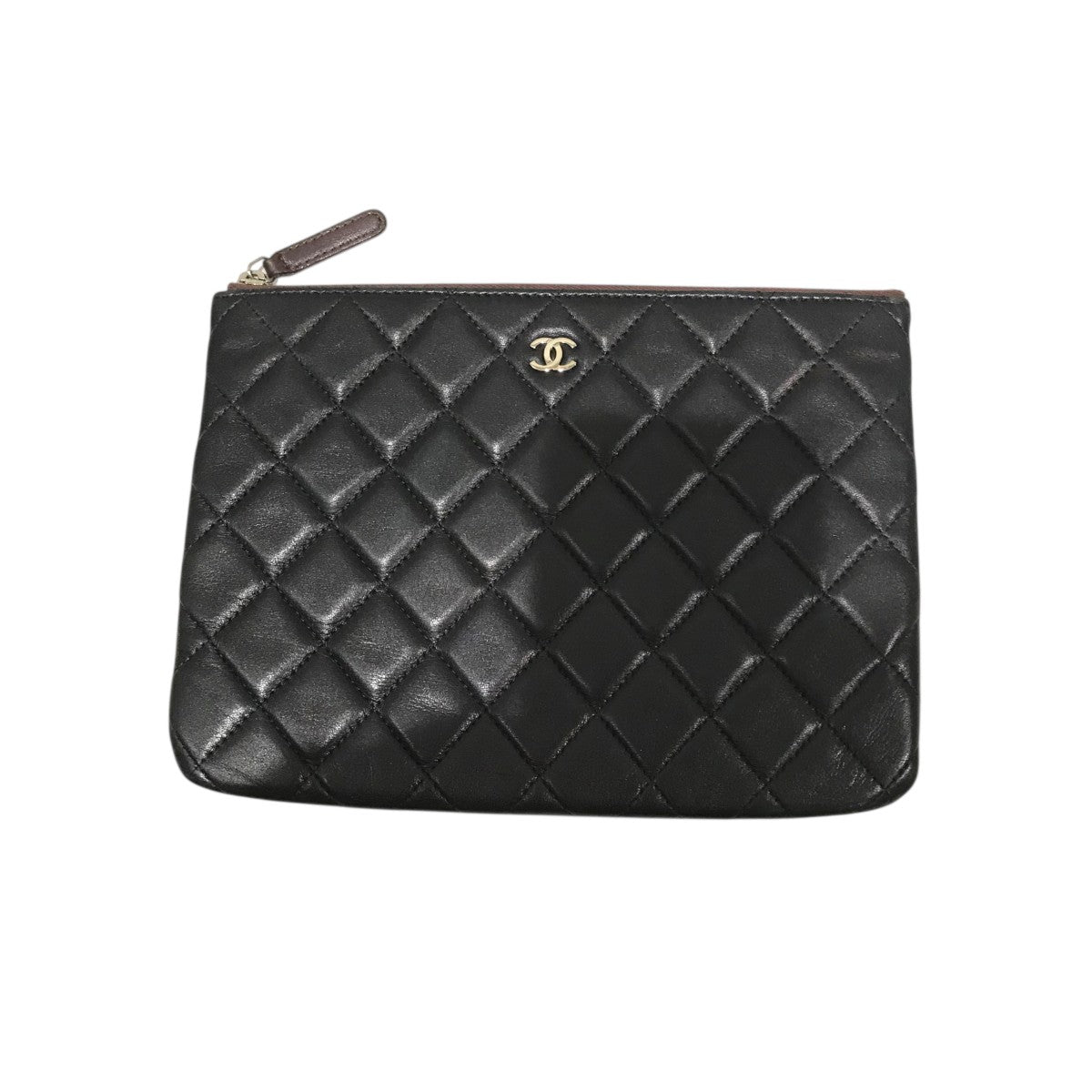 CHANEL ブラック キルティング ポーチ CHANEL(シャネル) キルティングポーチ 1712**** ブラック｜【公式