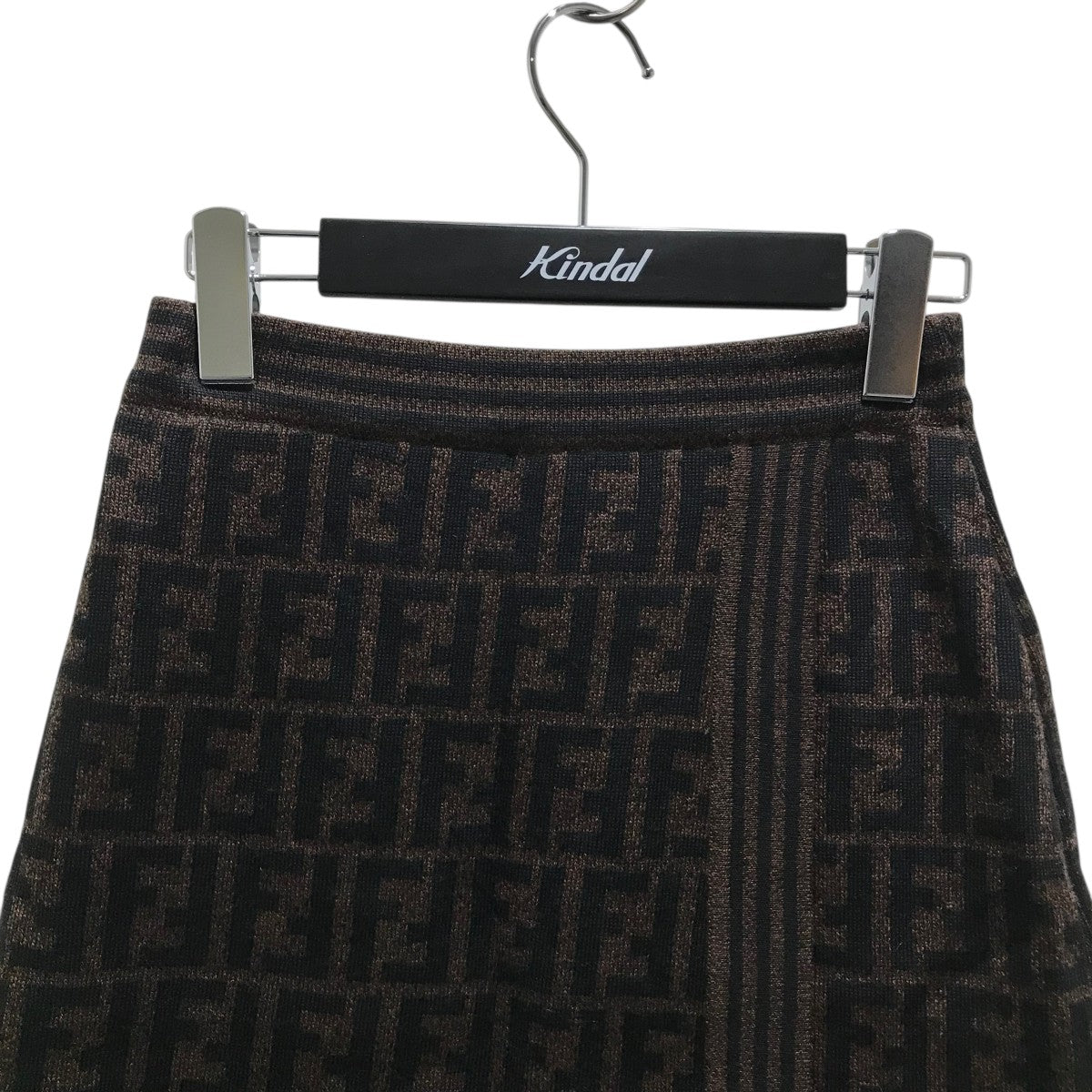 FENDI(フェンディ) ズッカ柄スカート ブラウン サイズ 40｜【公式