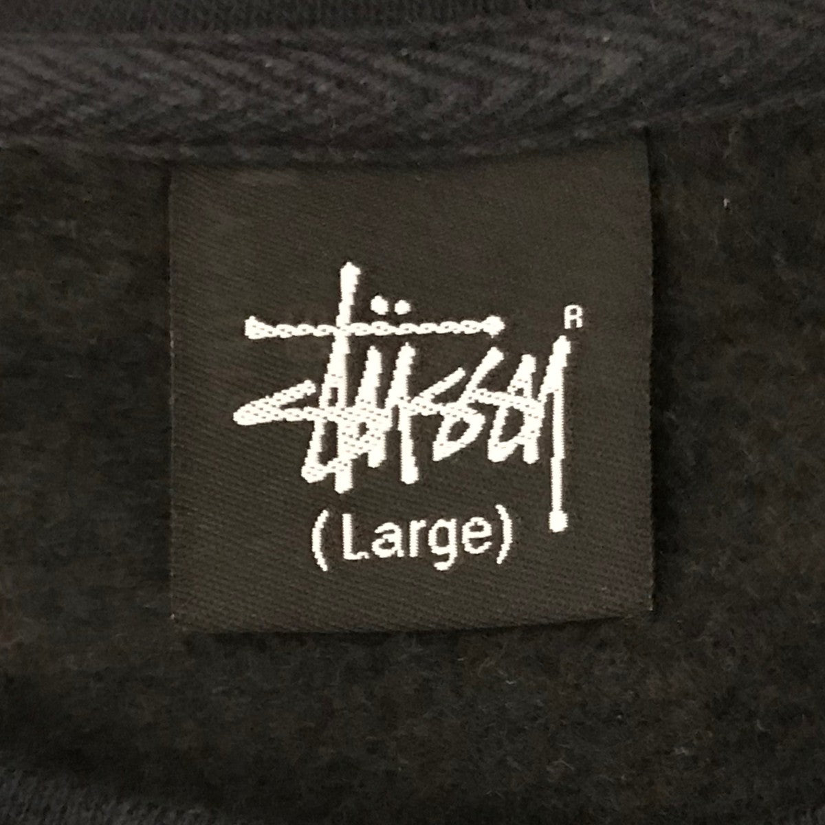stussy(ステューシー) 90~00ビッグSロゴスウェット ネイビー サイズ L