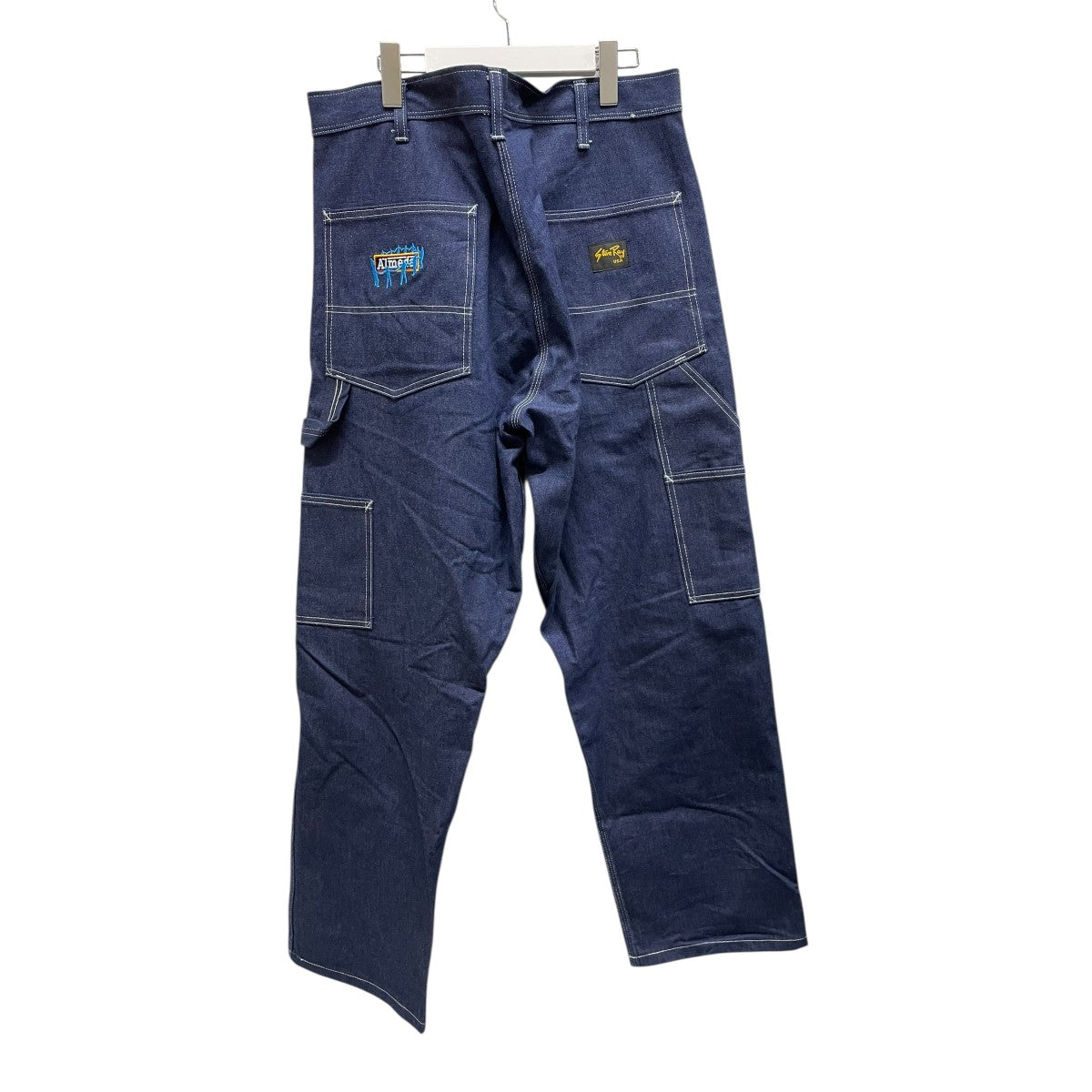 Stan Ray×The Almeda Club デニムペインターパンツ 古着・中古-2枚目のアイテム画像