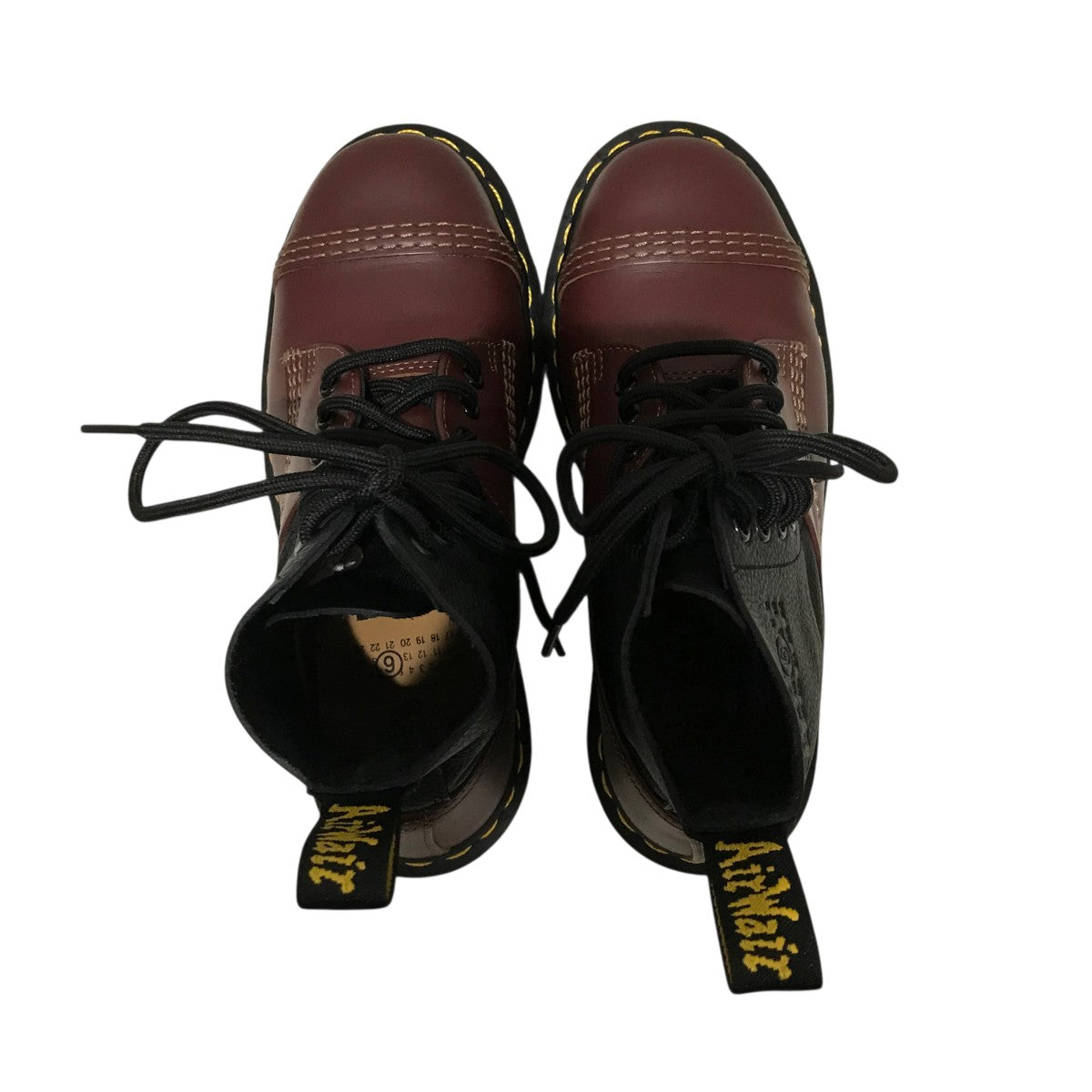 Dr．Martens×MM6 Maison Margiela 【1460 TWIST ST MM6】レースアップブーツAF508 古着・中古-2枚目のアイテム画像