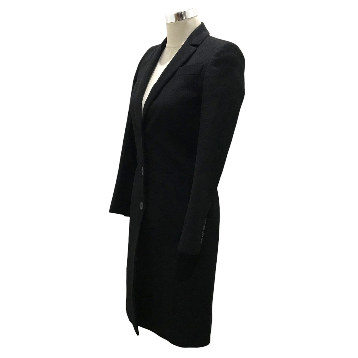 【本日まで・新品未使用】GUCCI（グッチ）22SSウールチェスターコート GUCCI(グッチ) ウールチェスターコート455739 455739 ブラック サイズ