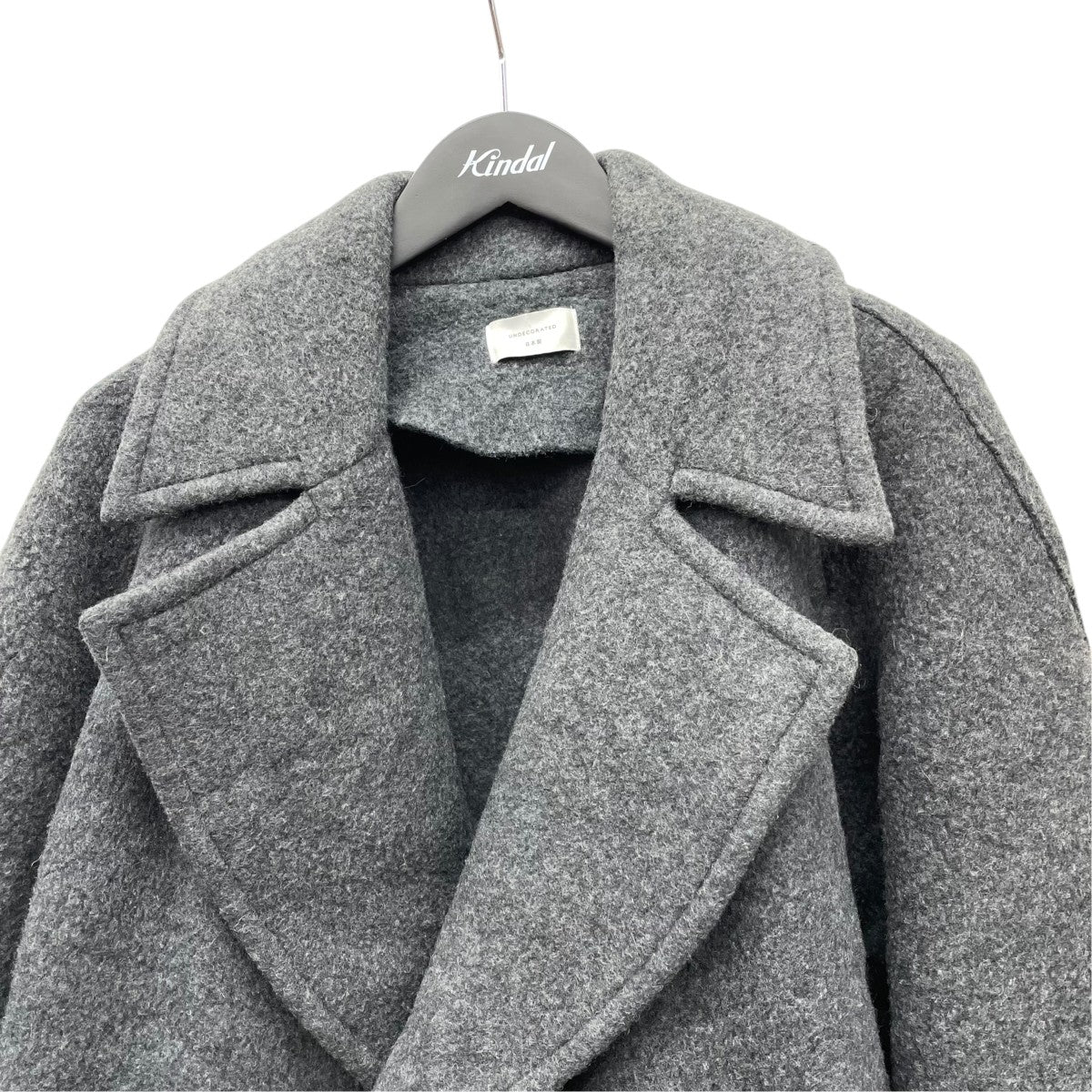 UNDECORATED ウールコートUDF23505 古着・中古-3枚目のアイテム画像