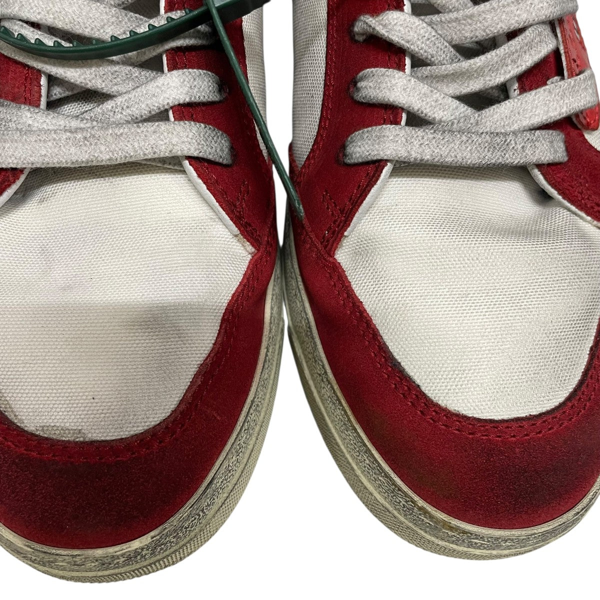 OFFWHITE ヴィンテージ加工スニーカー 古着・中古-5枚目のアイテム画像