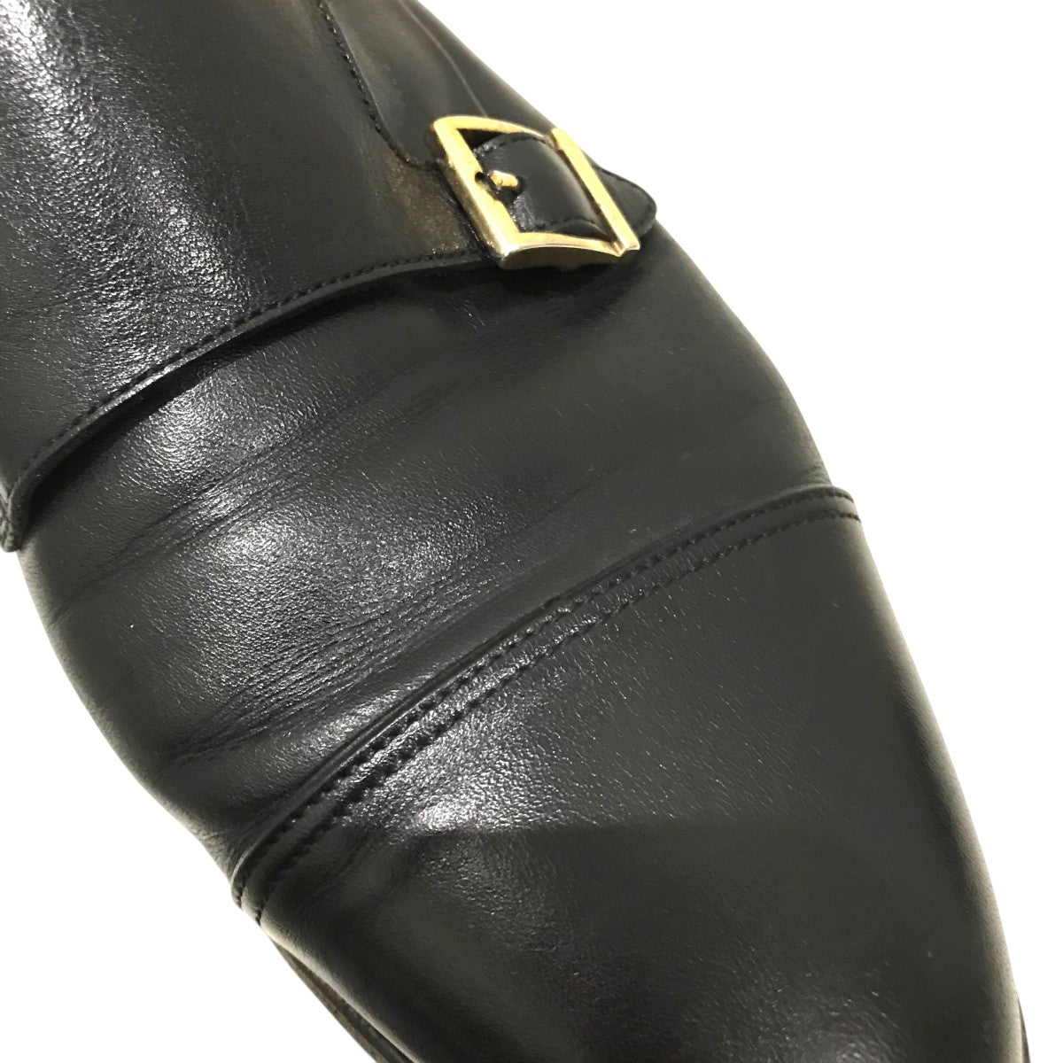 Santoni ダブルモンクレザーシューズ 古着・中古-10枚目のアイテム画像