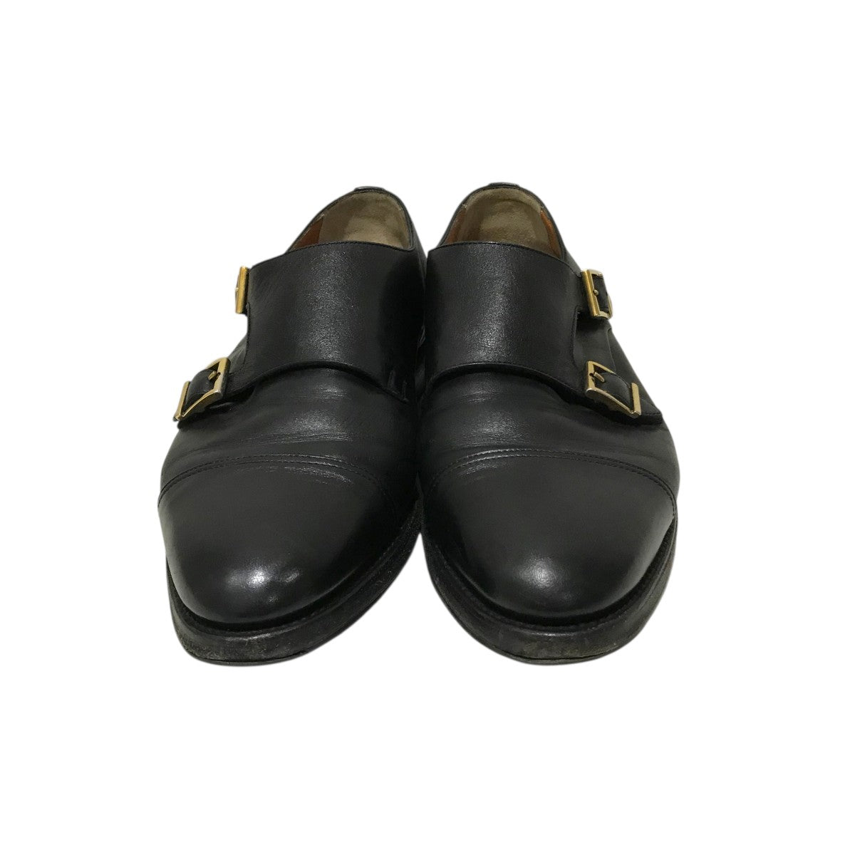 Santoni ダブルモンクレザーシューズ 古着・中古-2枚目のアイテム画像