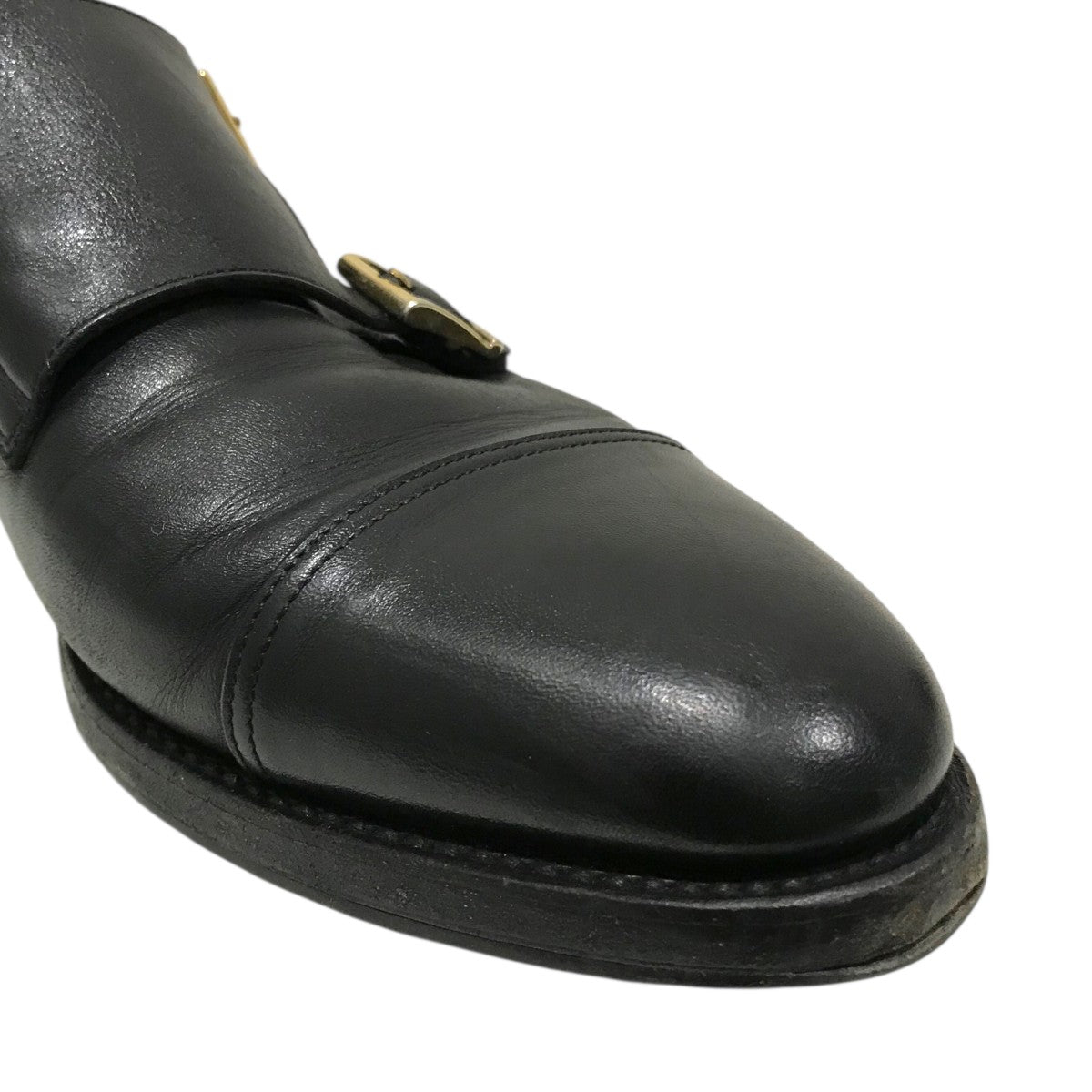 Santoni ダブルモンクレザーシューズ 古着・中古-7枚目のアイテム画像