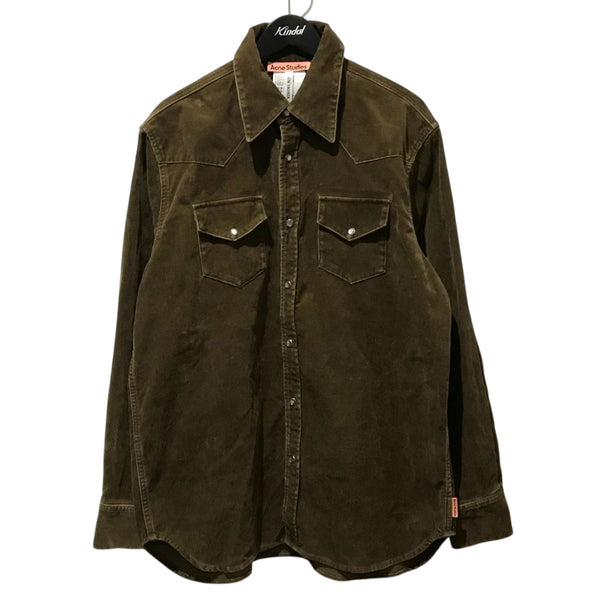 ACNE STUDIOS(アクネストゥディオズ) コーデュロイシャツFN-MN