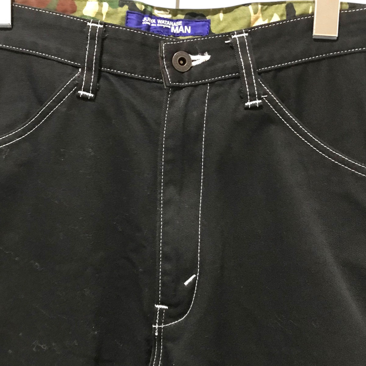 JUNYA WATANABE MAN 綿ツイルステッチパンツWC-P039 古着・中古-3枚目のアイテム画像