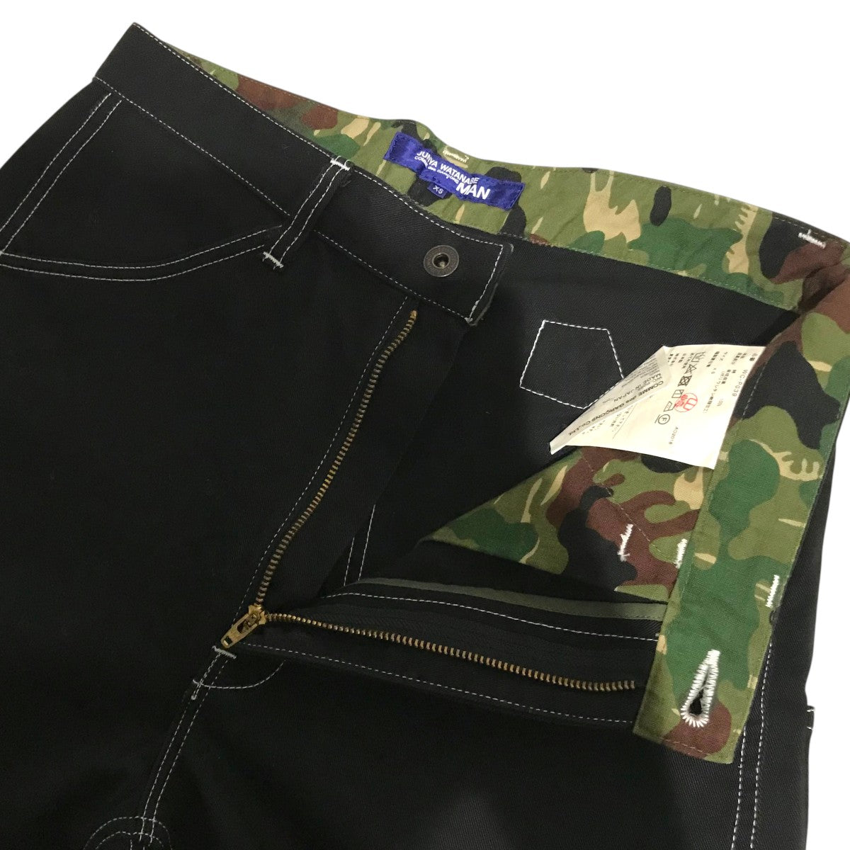 JUNYA WATANABE MAN 綿ツイルステッチパンツWC-P039 古着・中古-5枚目のアイテム画像