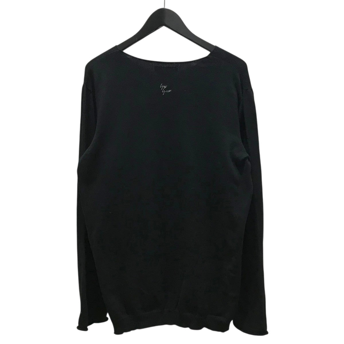 YOHJI YAMAMOTO(ヨウジヤマモト) 25SSクルーネックニットHP-K01-090 HP