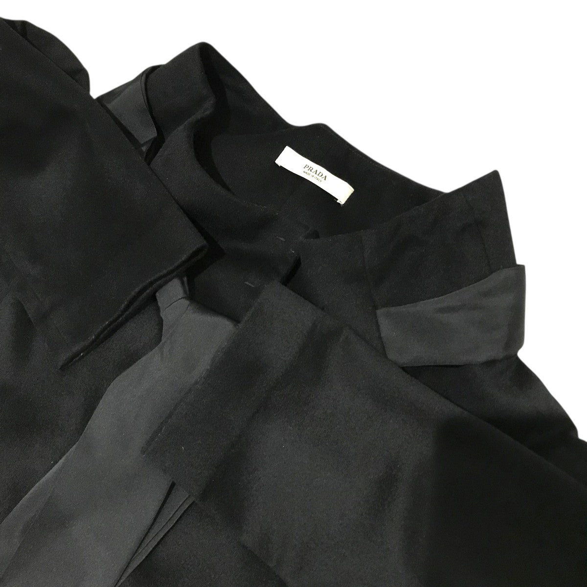 ボートネックコート