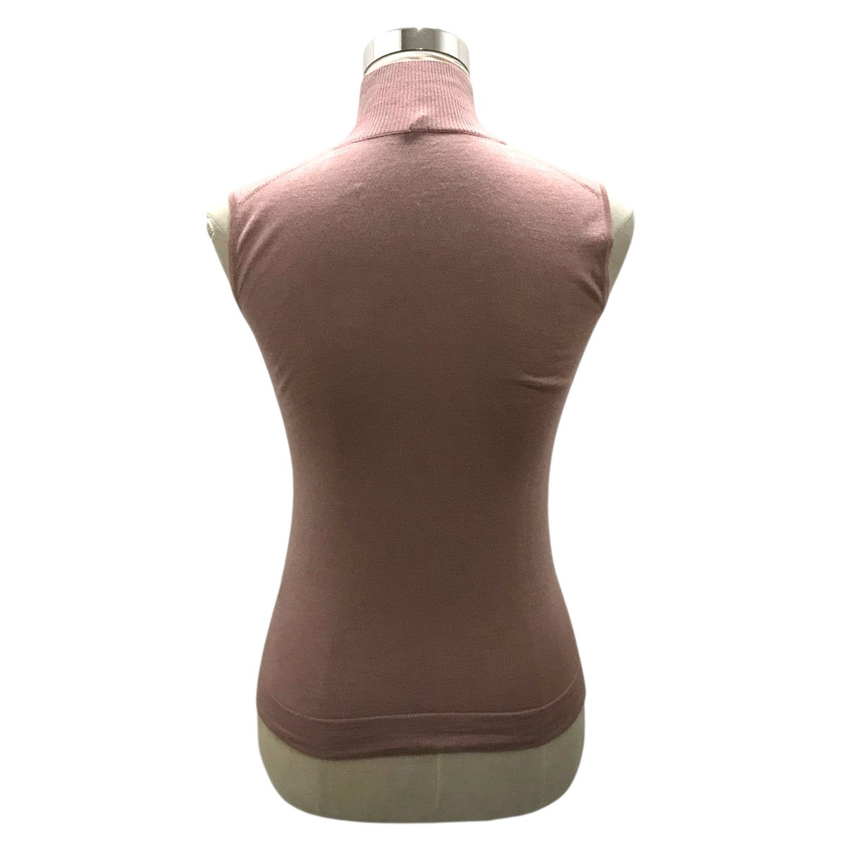 HERMES(エルメス) ノースリーブタートルネックニット ピンク サイズ 38