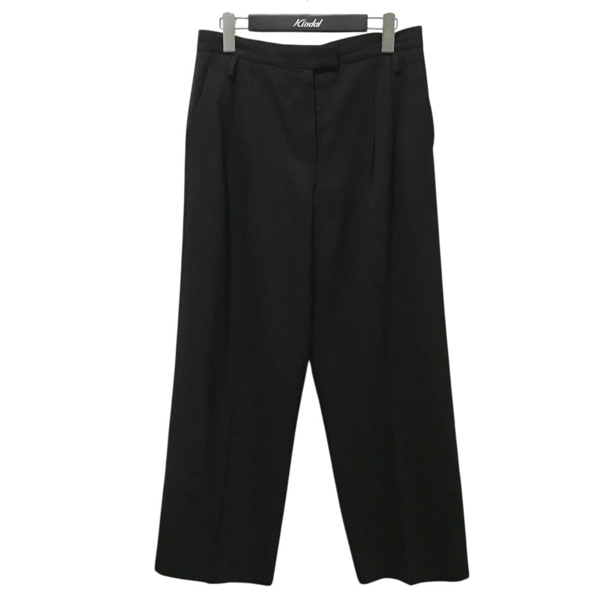 古*き様 00s HERMES ゴルチエ期 ワイドスラックス HERMES(エルメス) ワイドパンツ ブラック サイズ 38｜【公式】カインド