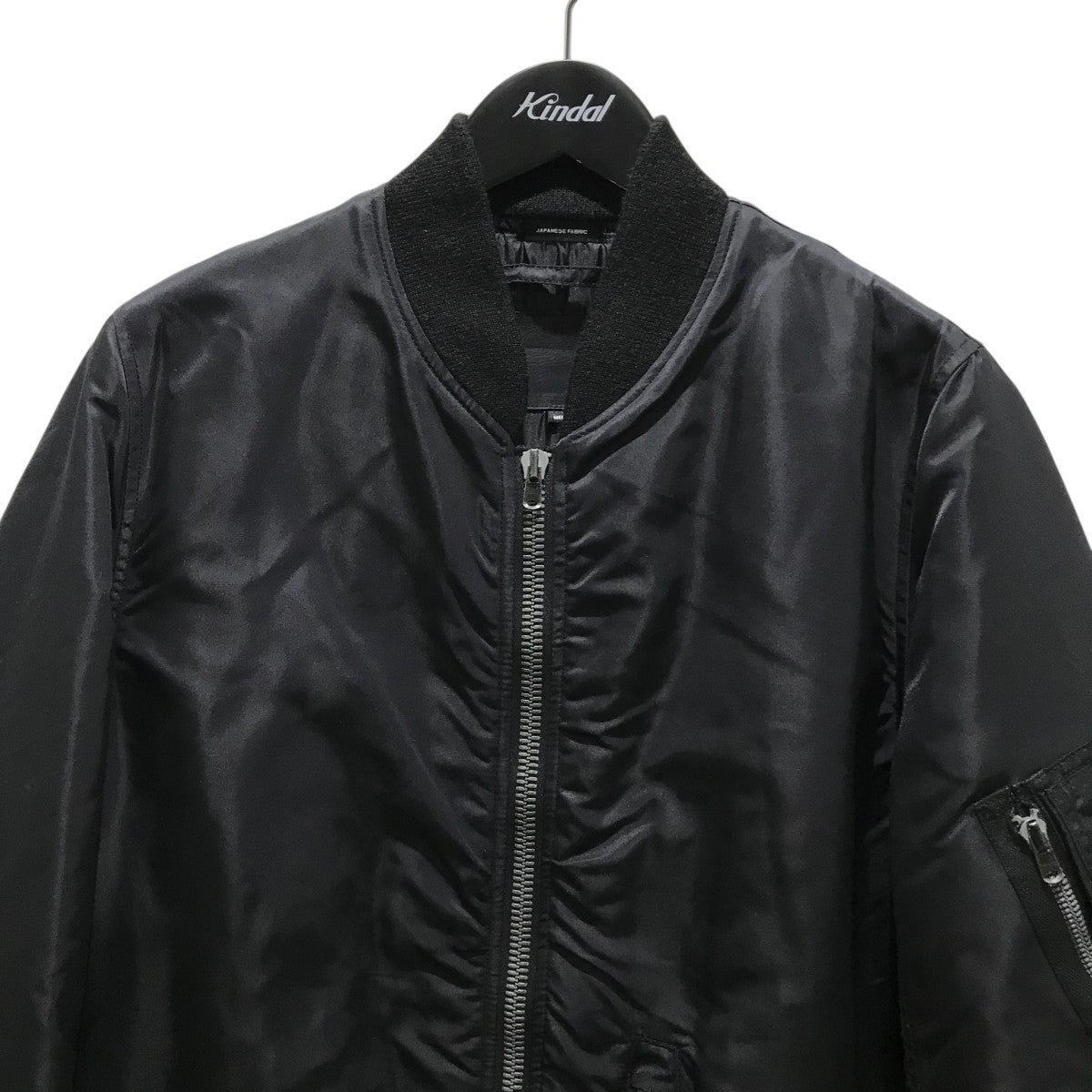 R13(アールサーティーン) オーバーサイズMA-1ジャケット ブラック