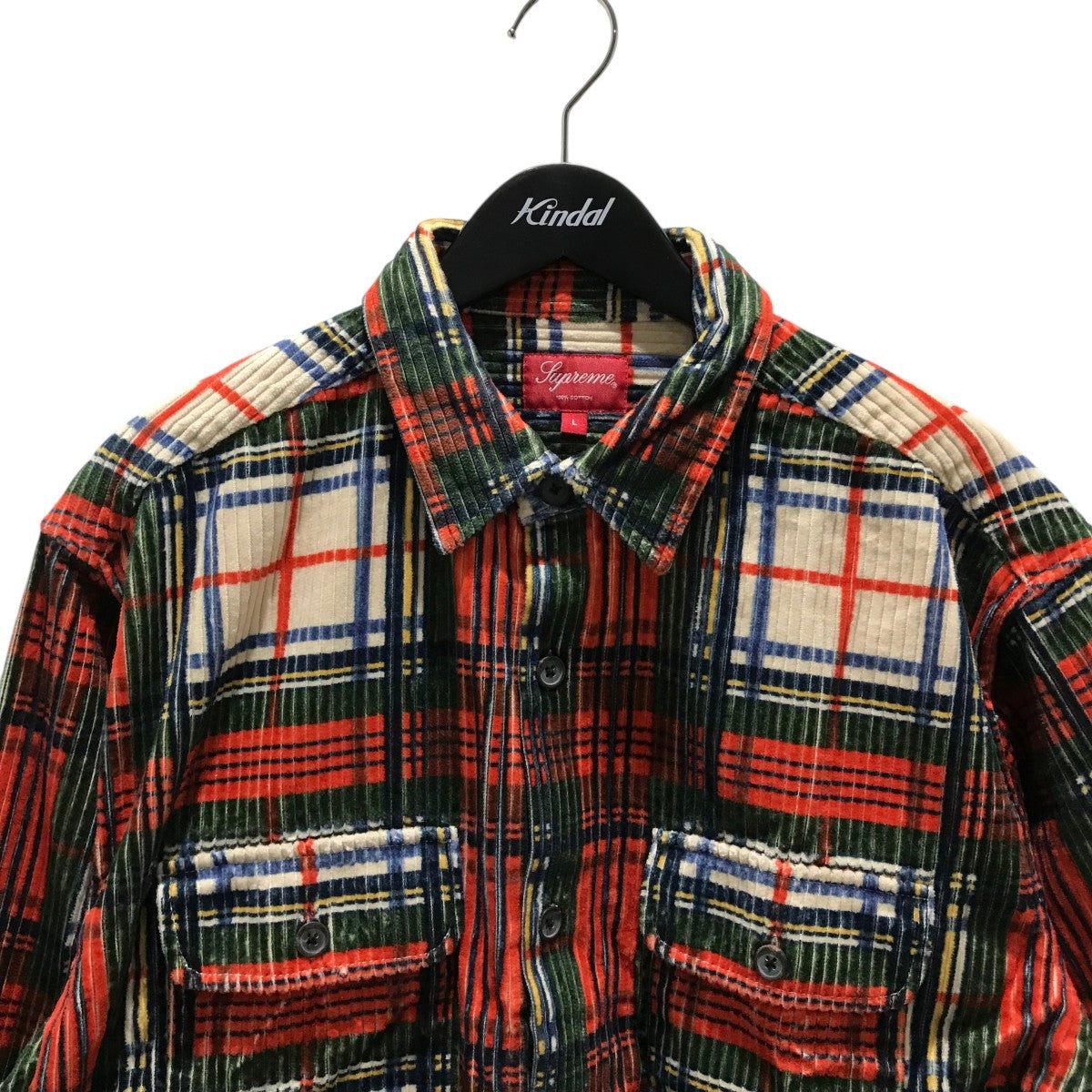 Supreme(シュプリーム) コーデュロイチェックシャツCorduroy Shirt