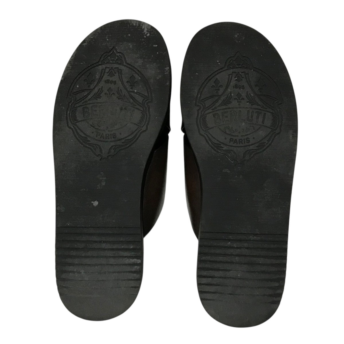 Berluti(ベルルッティ) シフノス スクリットレザーサンダルレザー