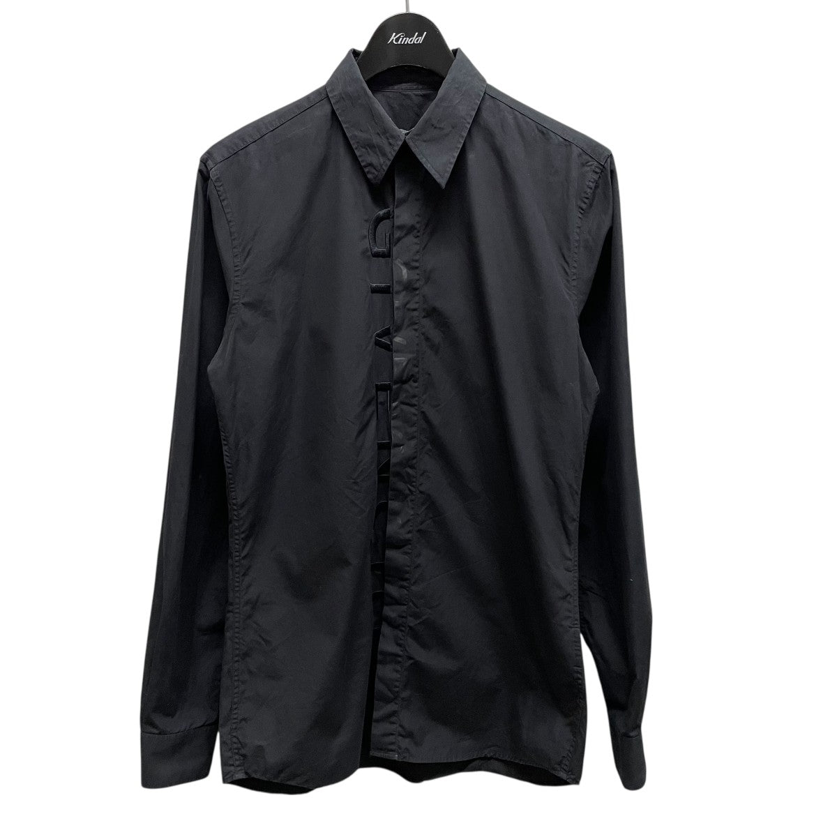 GIVENCHY ロゴ刺繍シャツBM60FM109F 古着・中古-1枚目のアイテム画像