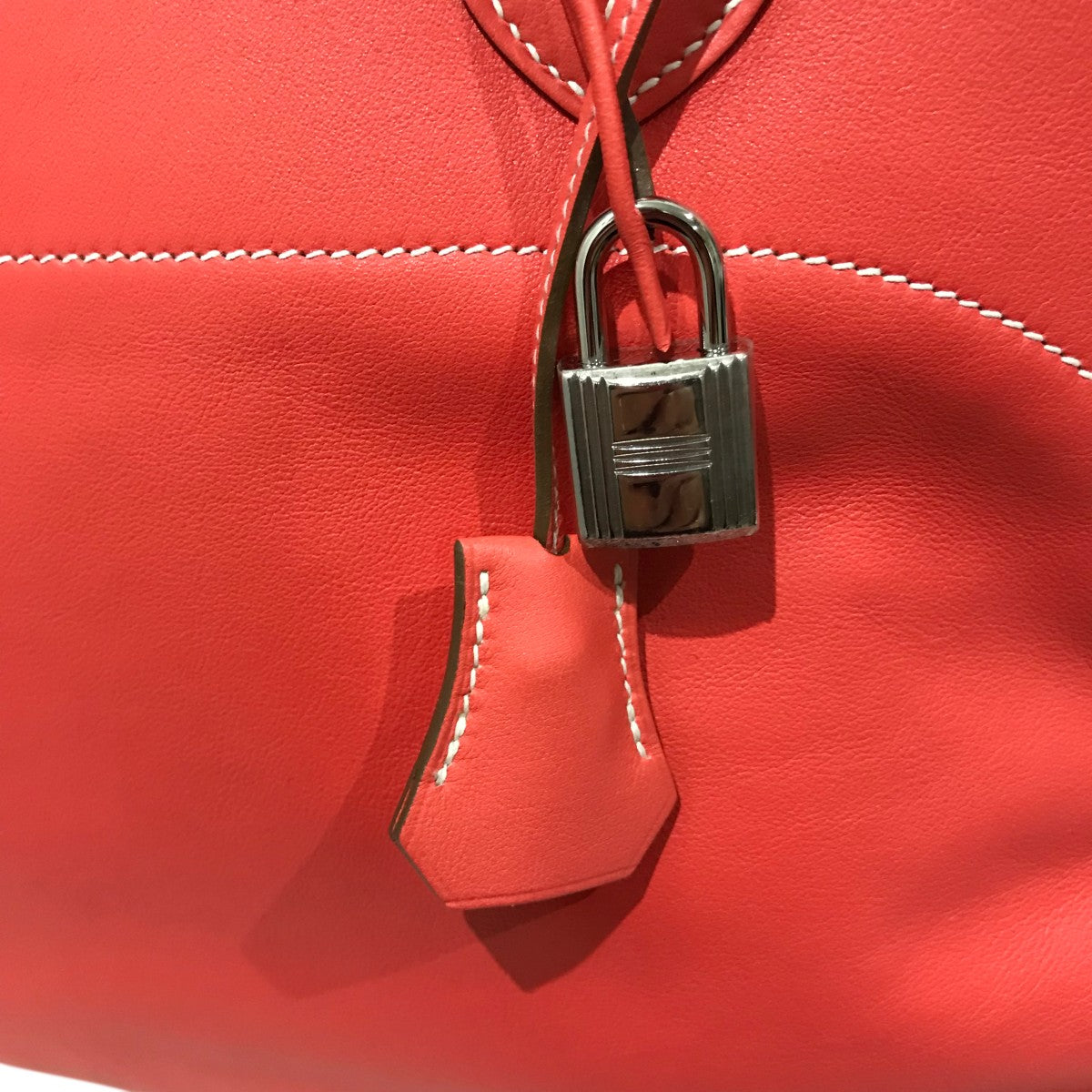 HERMES(エルメス) ボリードリラックス35ハンドバッグ ローズジャイ