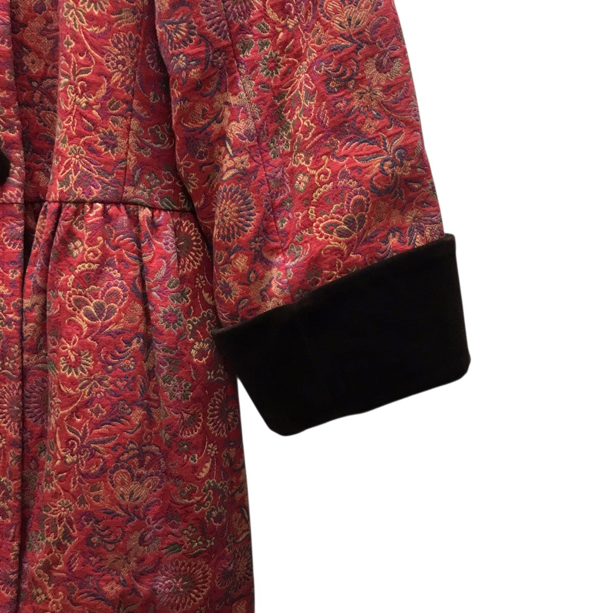 Yves Saint Laurent 総柄コート 古着・中古-5枚目のアイテム画像