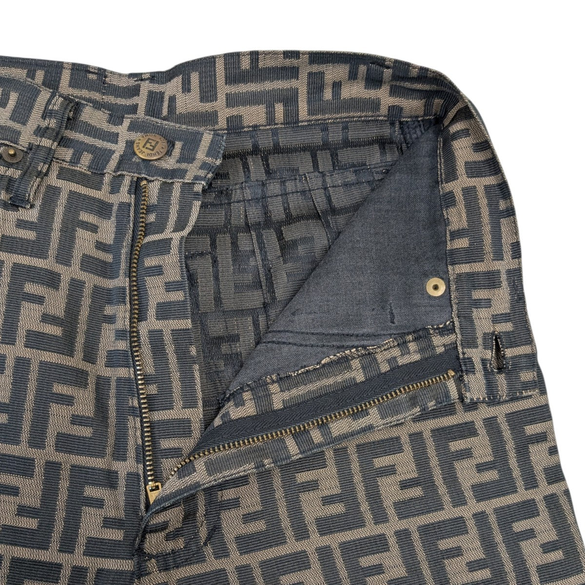 FENDI ズッカ柄パンツ 古着・中古-5枚目のアイテム画像