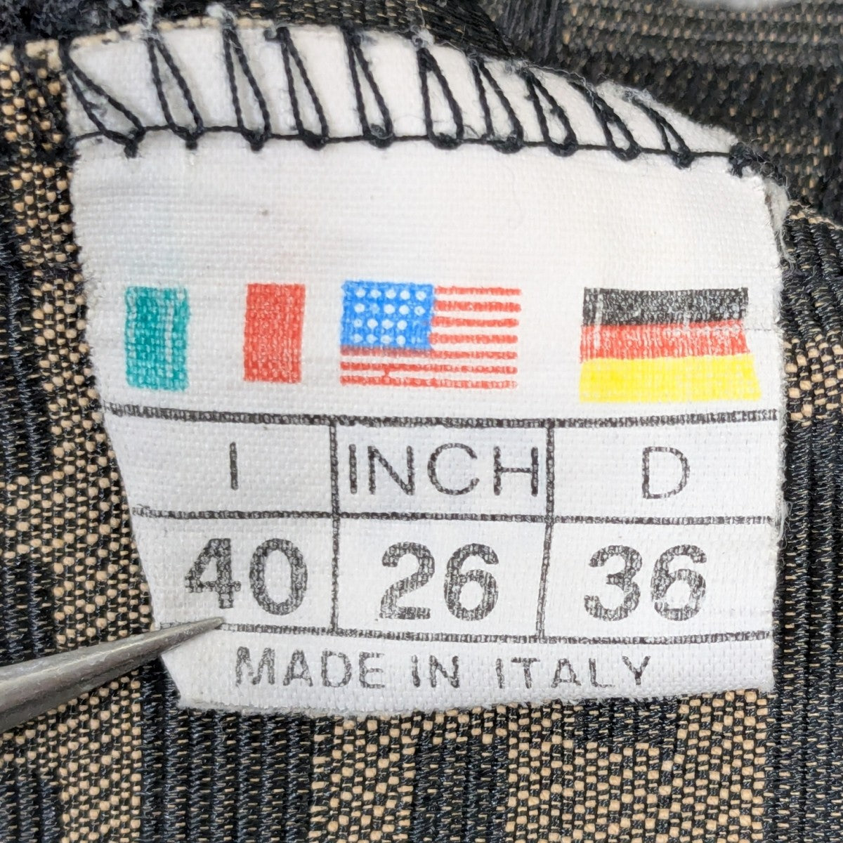 FENDI ズッカ柄パンツ 古着・中古-7枚目のアイテム画像